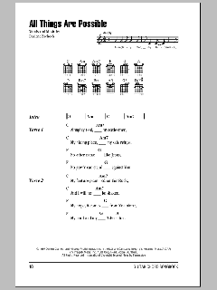 All Things Are Possible von Hillsong Worship (Download) 