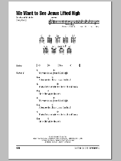 We Want To See Jesus Lifted High von Noel Richards (Download) 