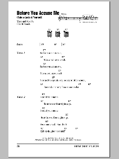 Before You Accuse Me (Take A Look At Yourself) von Eric Clapton (Download) 