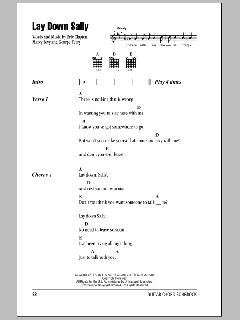 Lay Down Sally von Eric Clapton (Download) 