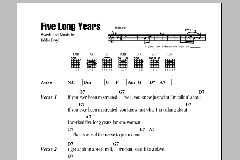 Five Long Years von Eric Clapton (Download) 