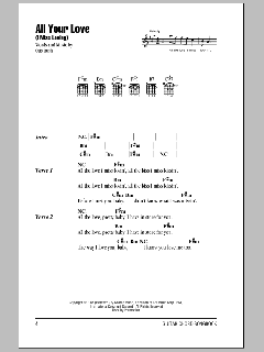 All Your Love (I Miss Loving) von Eric Clapton (Download) 