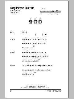 Baby, Please Don't Go von Them (Download) 