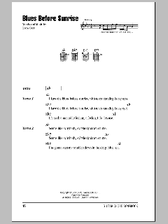 Blues Before Sunrise von John Lee Hooker (Download) 
