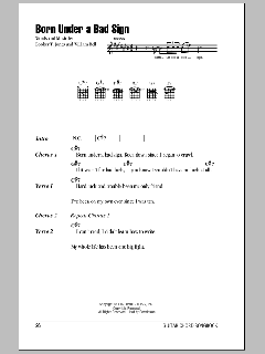 Born Under A Bad Sign von Albert King (Download) 