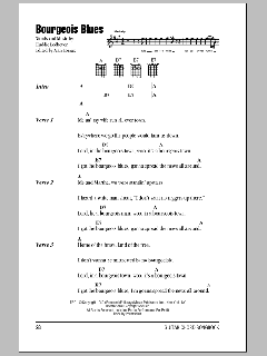 Bourgeois Blues von Lead Belly (Download) 