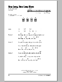 How Long, How Long Blues von Leroy Carr (Download) 
