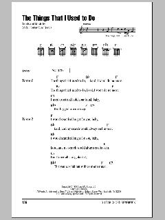 The Things That I Used To Do von Eddie "Guitar Slim" Jones (Download) 