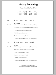 History Repeating von Shirley Bassey (Download) 