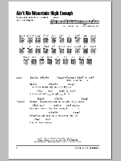 Ain't No Mountain High Enough von Diana Ross (Download) 