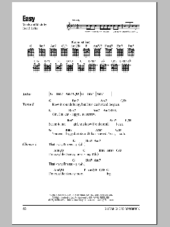 Easy von The Commodores (Download) 