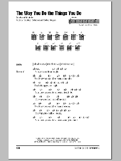 The Way You Do The Things You Do von The Temptations (Download) 