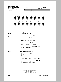 Puppy Love von Paul Anka (Download) 