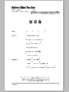 Believe What You Say von Ricky Nelson (Download) 