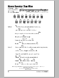 Kisses Sweeter Than Wine von Paul Campbell (Download) 