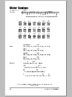 Mister Sandman von The Chordettes (Download) 