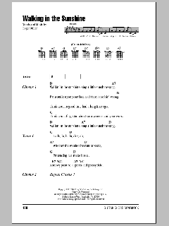 Walking In The Sunshine von Roger Miller (Download) 