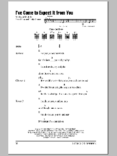 I've Come To Expect It From You (Download) 