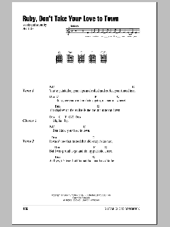 Ruby, Don't Take Your Love To Town von Kenny Rogers (Download) 