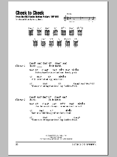 Cheek To Cheek von Irving Berlin (Download) 