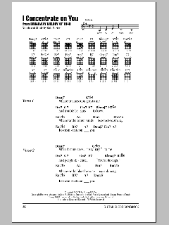 I Concentrate On You von Cole Porter (Download) 