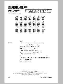 If I Should Lose You von Ralph Rainger (Download) 