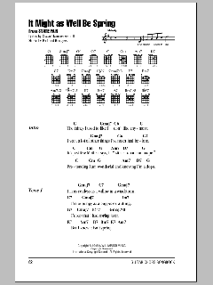 It Might As Well Be Spring von Rodgers & Hammerstein (Download) 