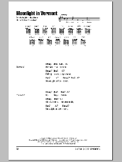 Moonlight In Vermont von John Blackburn (Download) 