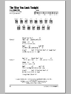 The Way You Look Tonight von Jerome Kern (Download) 