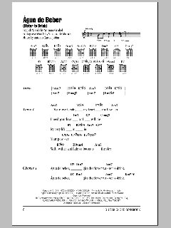 Agua De Beber (Water To Drink) von Antonio Carlos Jobim (Download) 