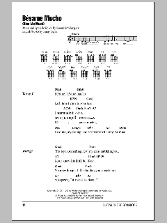 Besame Mucho (Kiss Me Much) von Consuelo Velazquez (Download) 