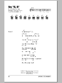 Say "Si, Si" (Download) 