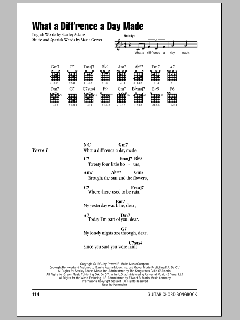 What A Diff'rence A Day Made von Stanley Adams (Download) 