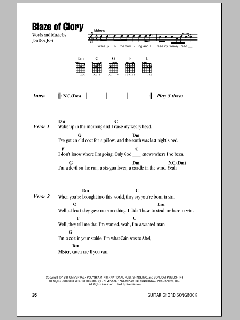 Blaze Of Glory von Jon Bon Jovi (Download) 