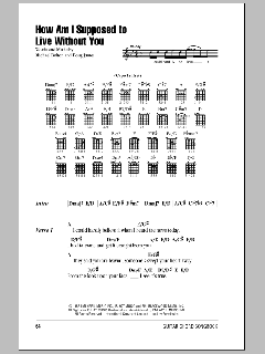 How Am I Supposed To Live Without You von Michael Bolton (Download) 