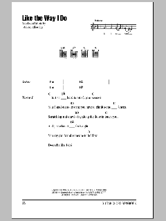 Like The Way I Do von Melissa Etheridge (Download) 