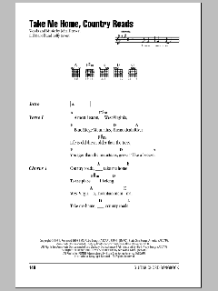 Take Me Home, Country Roads von John Denver (Download) 