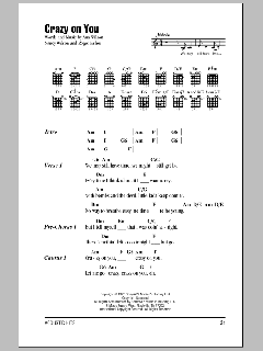 Crazy On You von Heart (Download) 