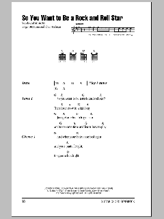 So You Want To Be A Rock And Roll Star von The Byrds (Download) 