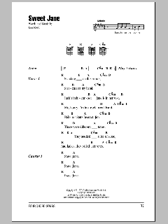Sweet Jane von Lou Reed (Download) 