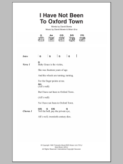 I Have Not Been To Oxford Town von David Bowie (Download) 