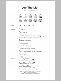 Joe The Lion von David Bowie (Download) 