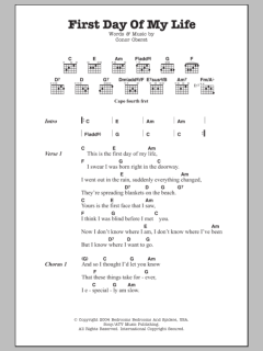 First Day Of My Life von Bright Eyes (Download) 