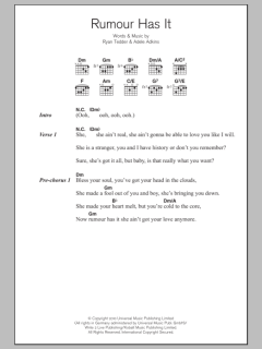 Rumour Has It von Adele (Download) 