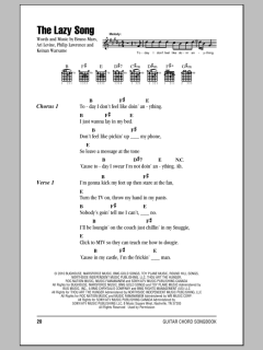 The Lazy Song von Bruno Mars (Download) 