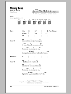 Skinny Love von Bon Iver (Download) 