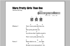 More Pretty Girls Than One von American Folk Song (Download) 