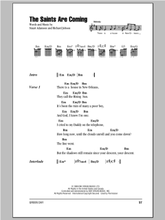 The Saints Are Coming von Green Day (Download) 