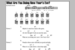 What Are You Doing New Year's Eve? von Frank Loesser (Download) 