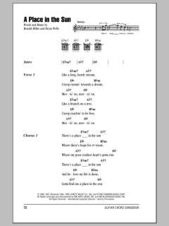 A Place In The Sun von Stevie Wonder (Download) 